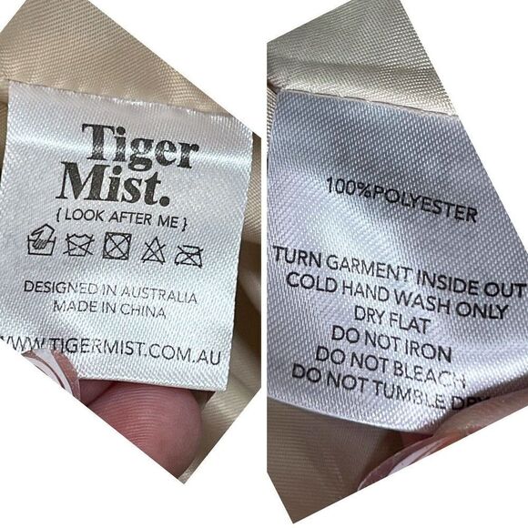 Revolve Tiger Mist Smalll Snake Print Cropped Puffer Jacket Australia Baddie - Picture 9 of 15